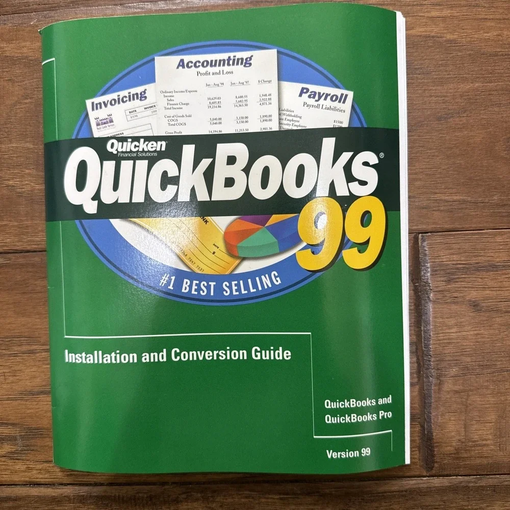 Vintage - QuickBooks 99, Installation and‎ Conversion Guide